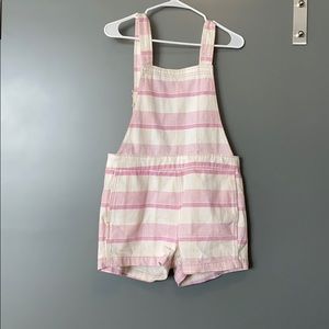 COPY - Urban Outfitters Pink Plaid Overalls
